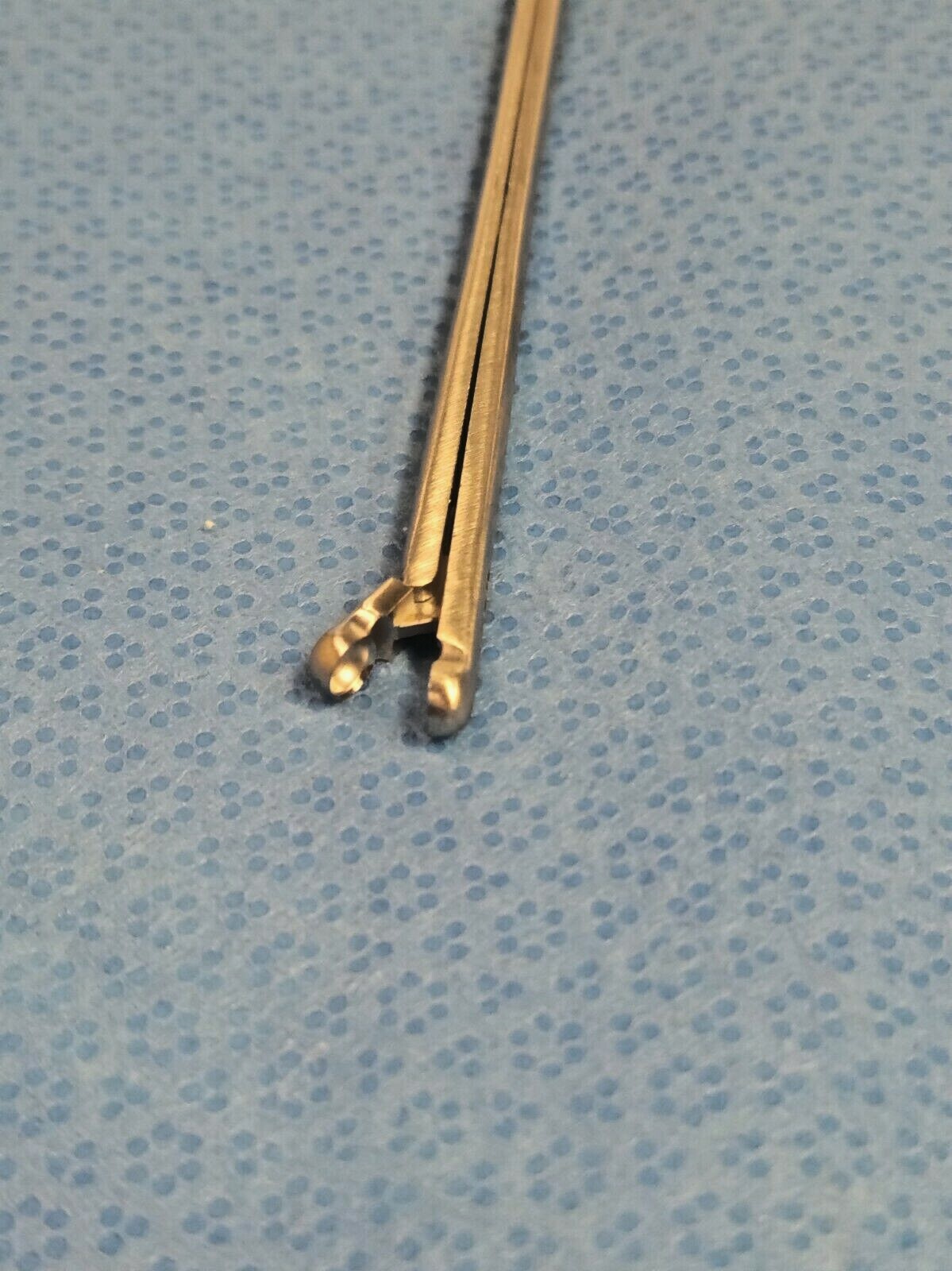 V. Mueller BE2421 Surgical ENT 4mm Cup Jackson Laryngeal Forceps orthopedic