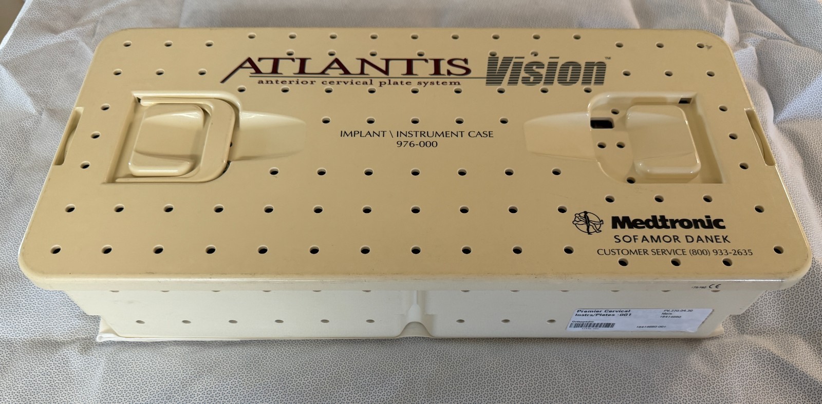 Medtronic Atlantis Vision Anterior Cervical System