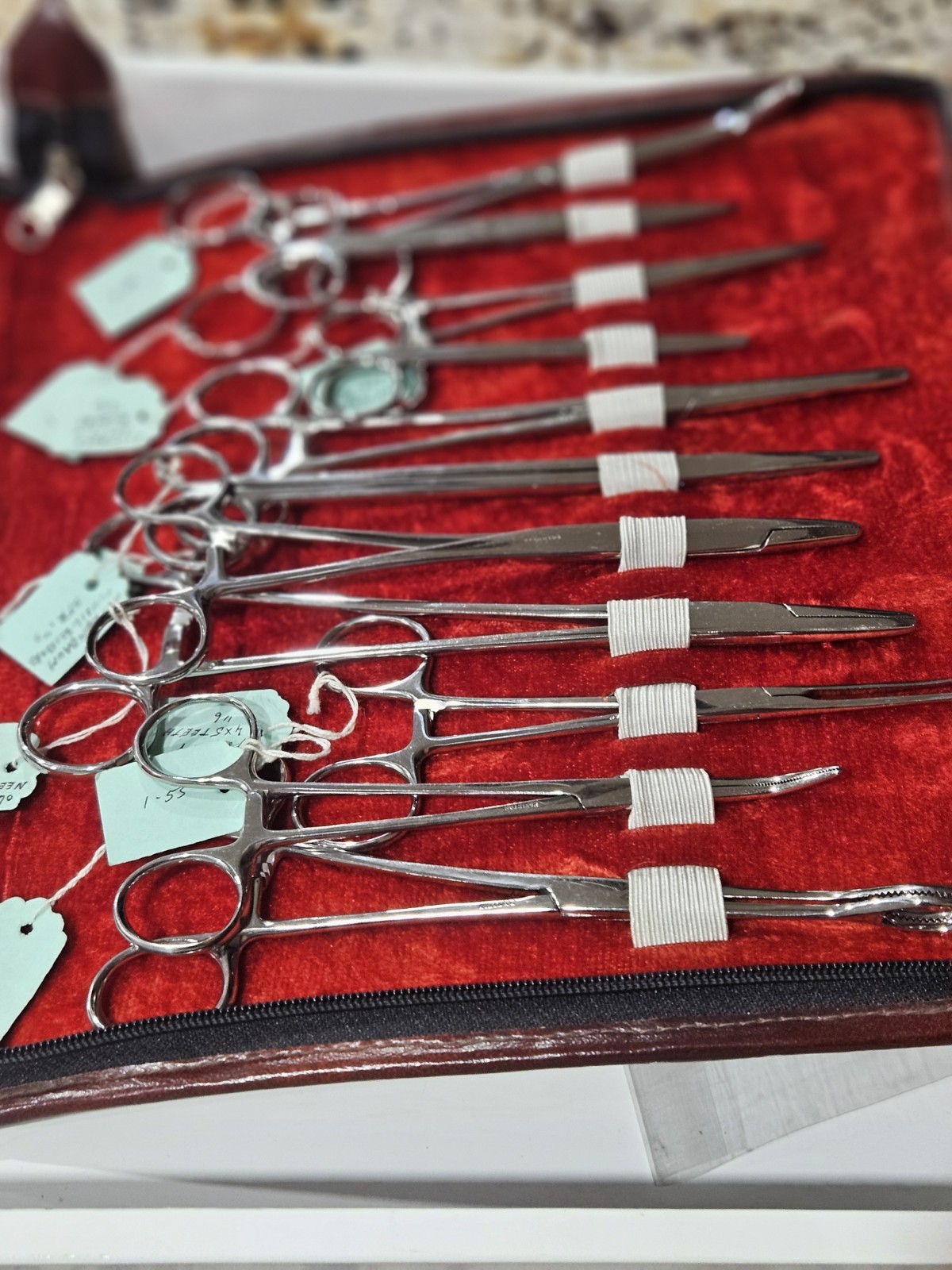 Assorted Lot of 25 Various Brand & Size Of OR Medical Surgical Instruments, S.S