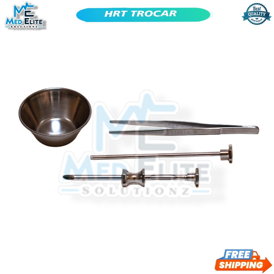 New HRT trocar 3.2 mm Hormone Replacement Pellet Insertion Kit