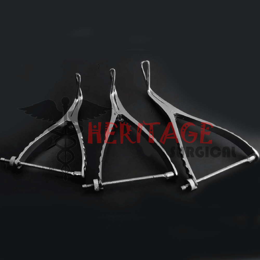 3Pcs Set of Stifle Distractor with Spinlock 15cm,19cm,21cm orthopedic Instrument