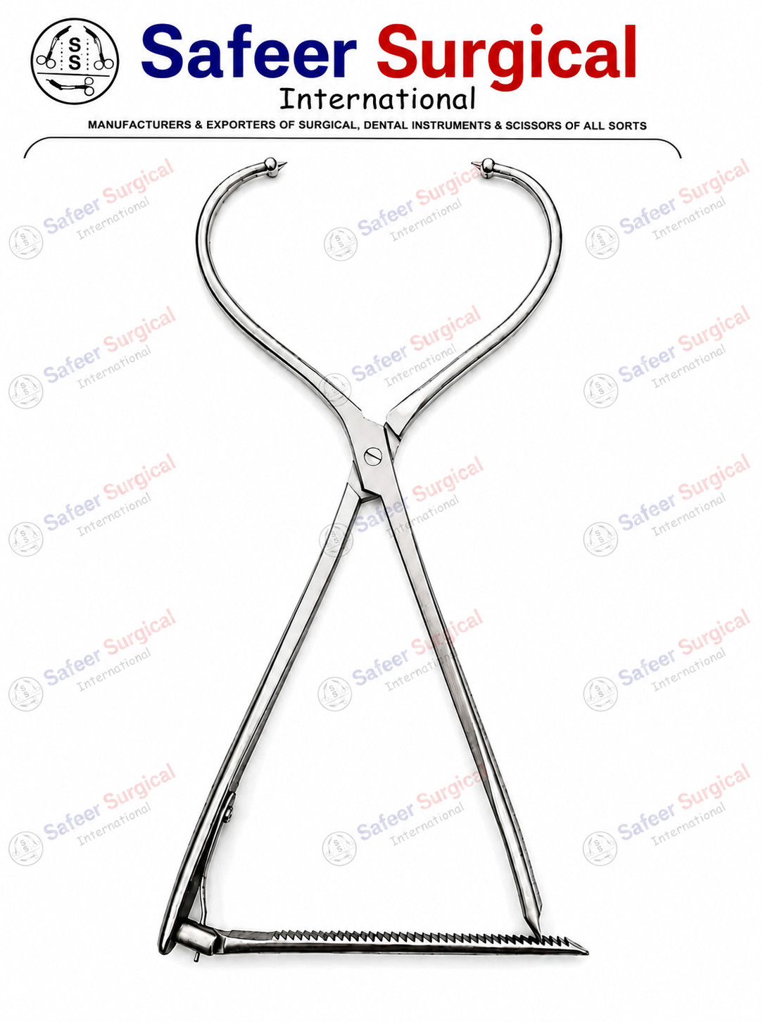 Orthopedic Periarticular Reduction Forceps Ball Point Stainless Steel Surgical
