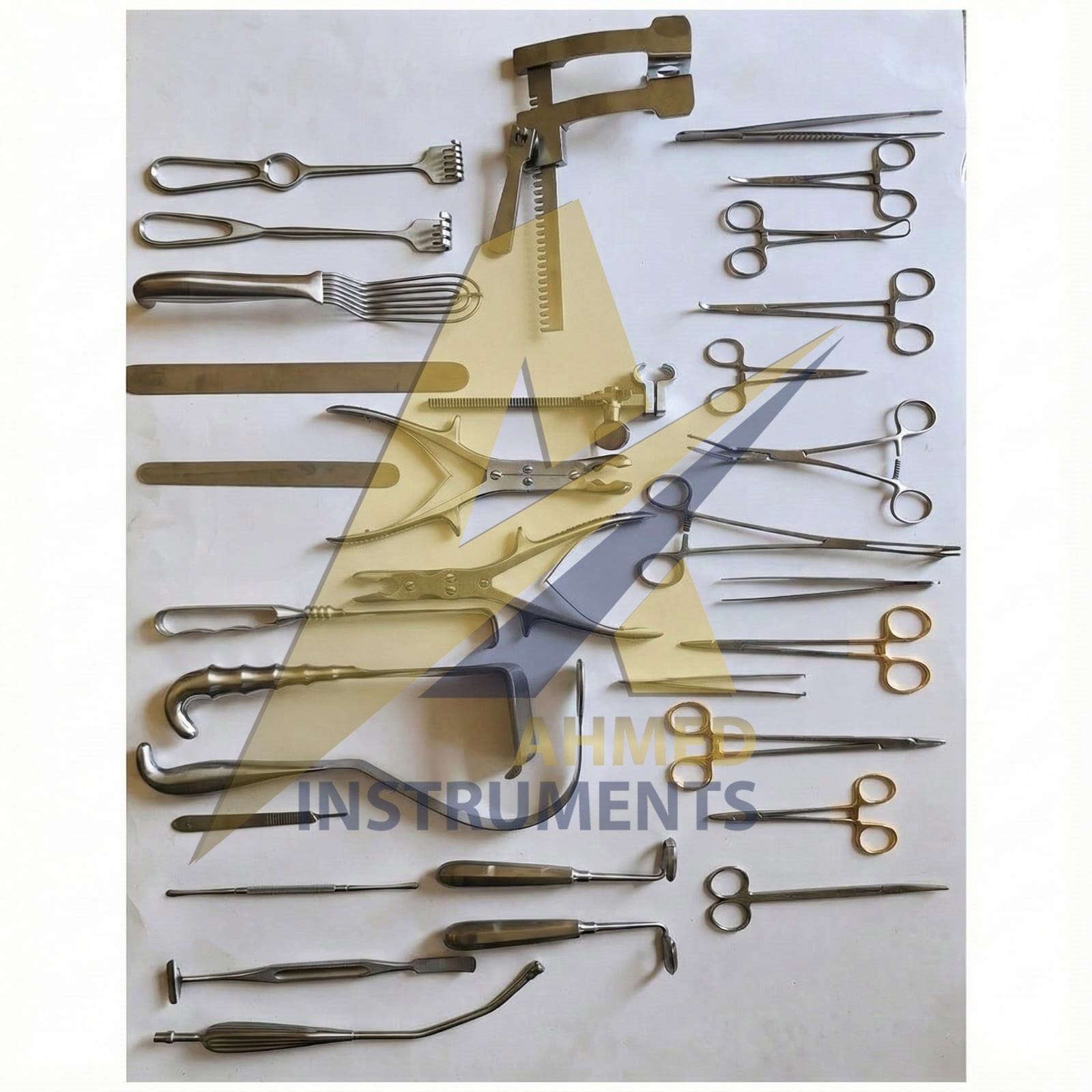 Open Thoracotomy Surgical Instruments Set of 35 pcs