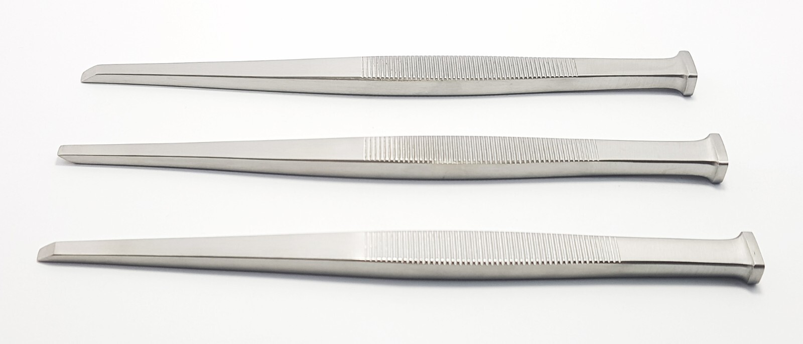 3 Pcs Chisel half-wedged fine; 17.5cm, 4mm Stainless Steel Surgical Instruments