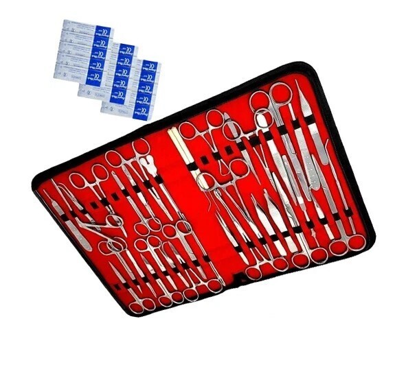 157 PC Premium Surgery Suture Set Minor Surgical Instruments Kit-All In One