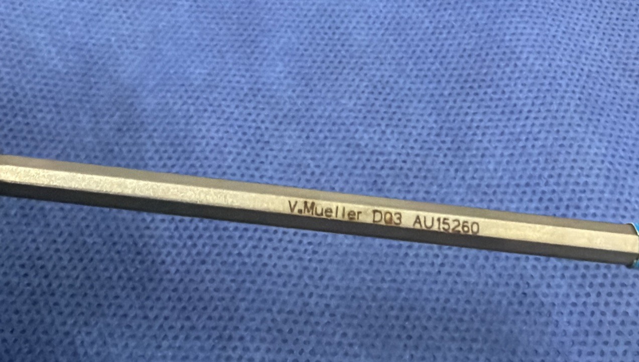 V. Mueller Schuknecht Foot Plate Hook, Otology