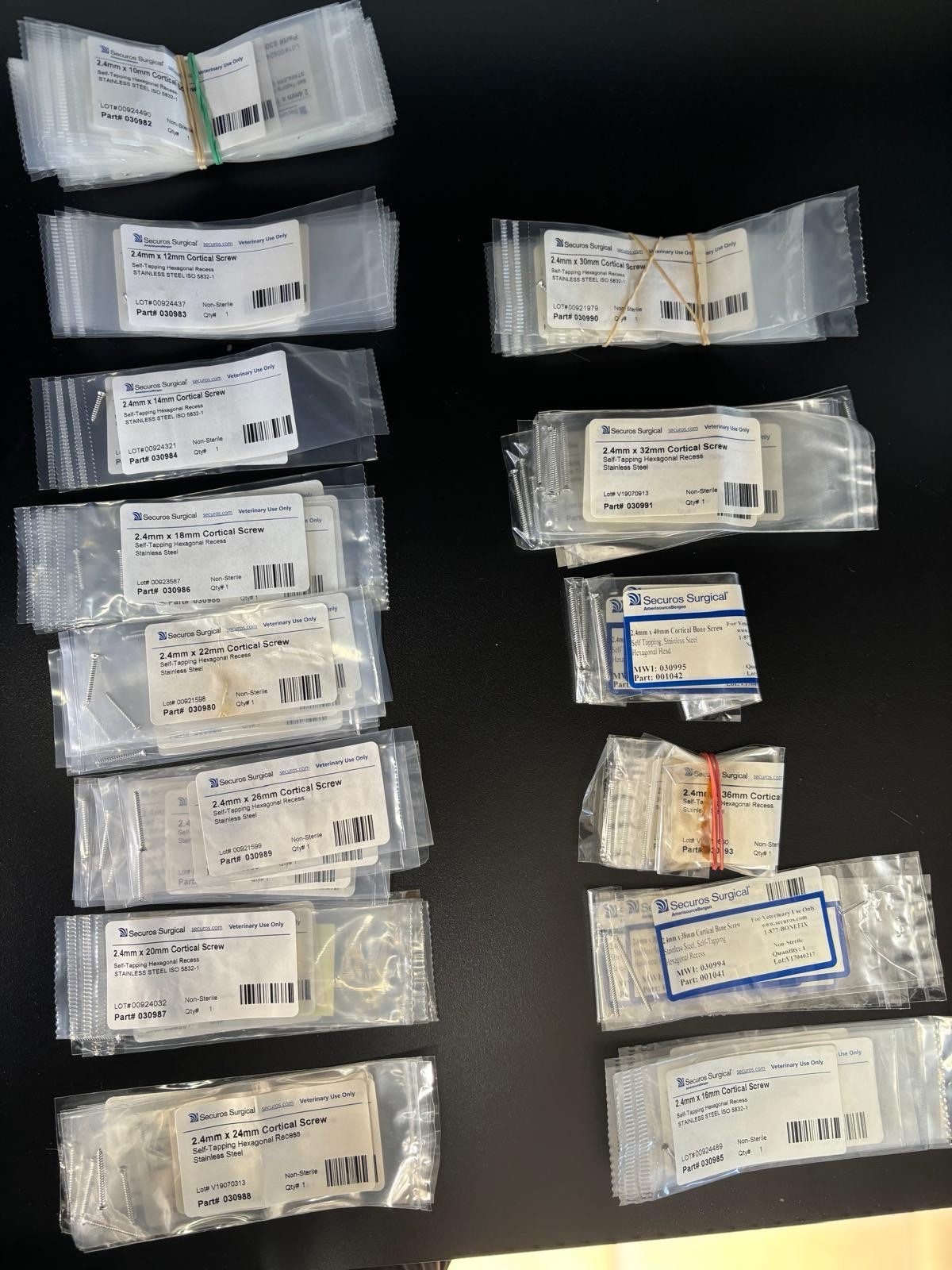 TTA Surgery Implants (Cages, Plates, Screws And Tray) Securos