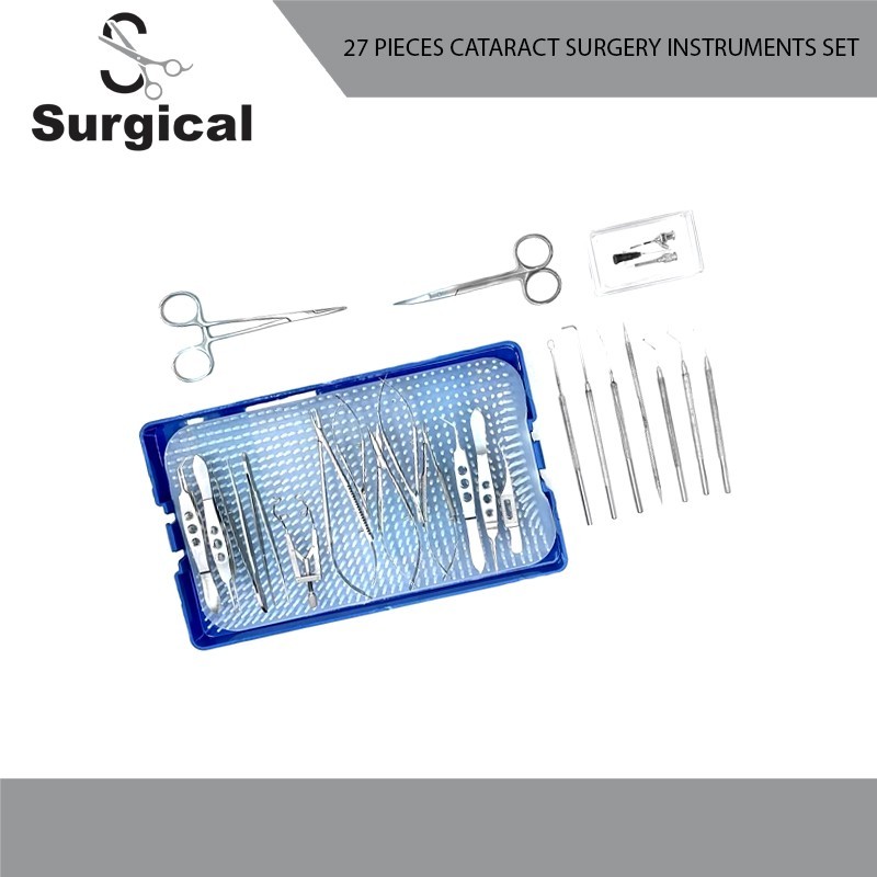 Cataract Surgery Instruments Set 27 PCS Micro Surgical Instruments