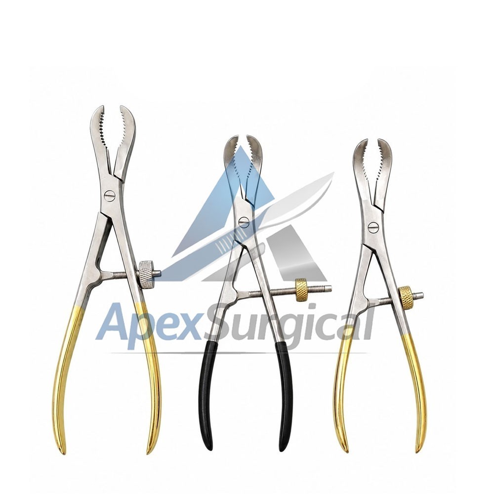 3 PCS Bone Reduction Holding Forceps Set Orthopedic Surgical Instruments German