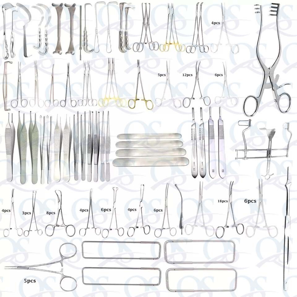 Major Hernia Hydrocoelectomy Surgery Set Of 150pcs Best Quality Surgical