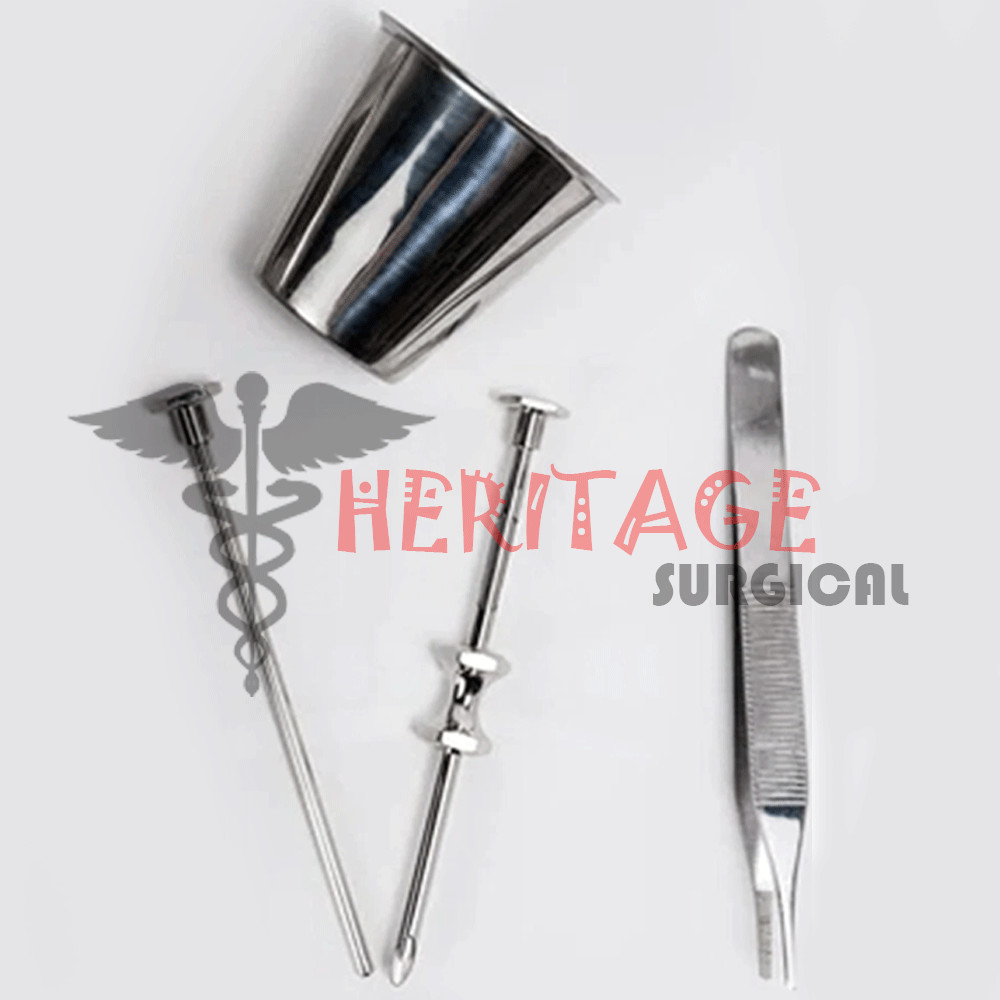 4.5MM STAINLESS STEEL REUSABLE AUTOCLAVE TROCAR SET