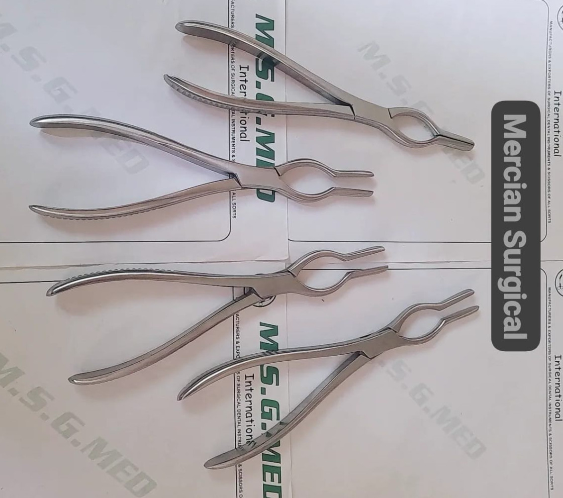Walsham Universal Septum Straightening Forceps 23cm Stainless Steel 4PCS Set ENT