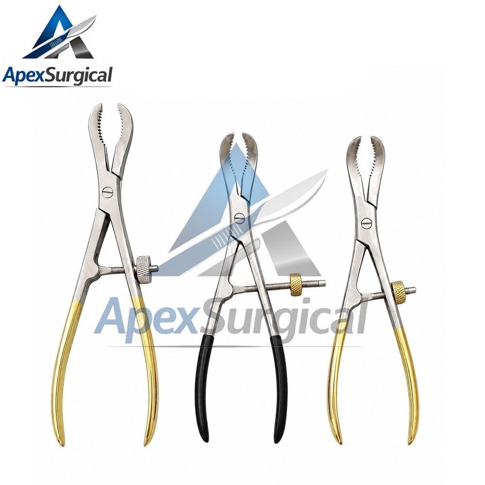 3 PCS Bone Reduction Holding Forceps Set Orthopedic Surgical Instruments German