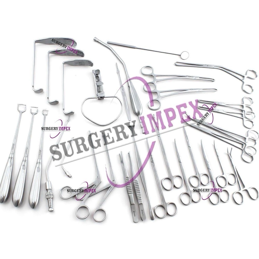 Tonsil & Adenoid Tray 30 Pcs Set Surgical Instruments