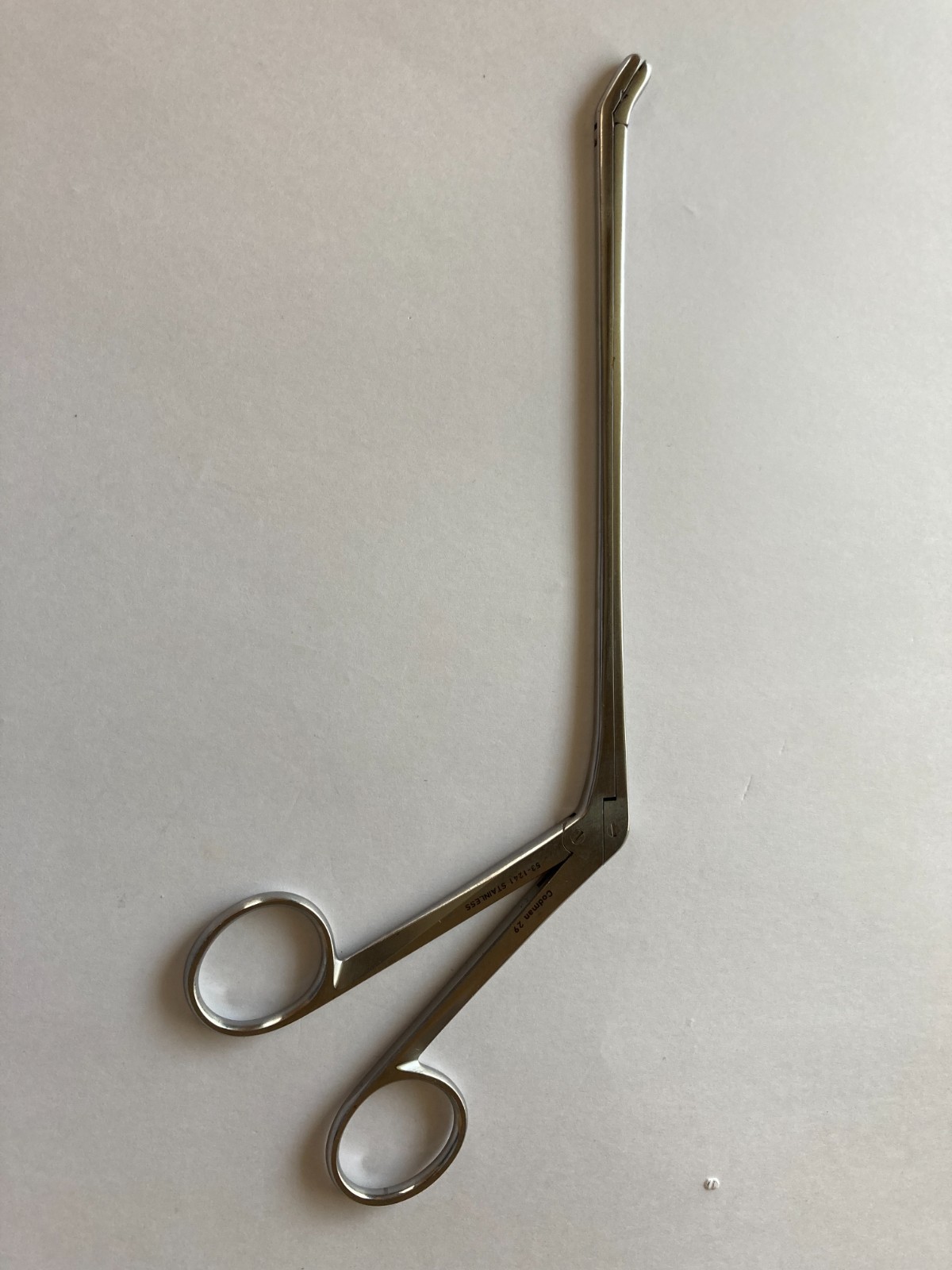 Codman Intervertebral Disc Rongeur Surgical Instrument Stainless 53-1241