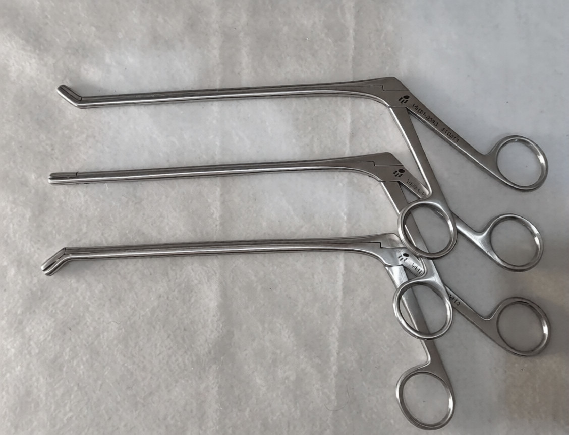 V.Mueller Intervertebral Disc Rongeurs Set of 3 Surgical Spine Instruments