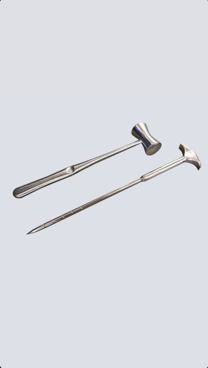 Orthopedic Surgical Mallet & Bone Awl Set | Stainless Steel Ortho Instruments |