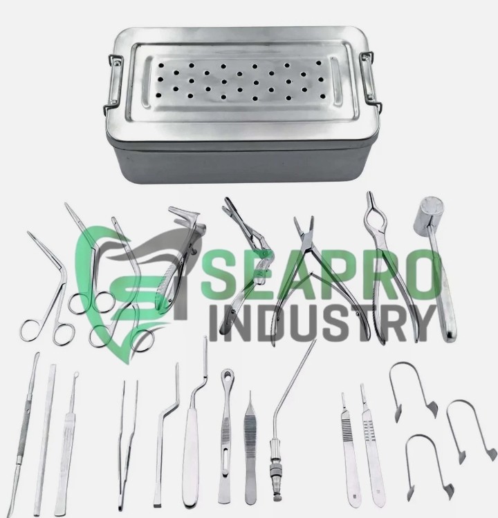 Septoplasty Surgery Instruments 23 Pcs Set ENT Surgical Instruments