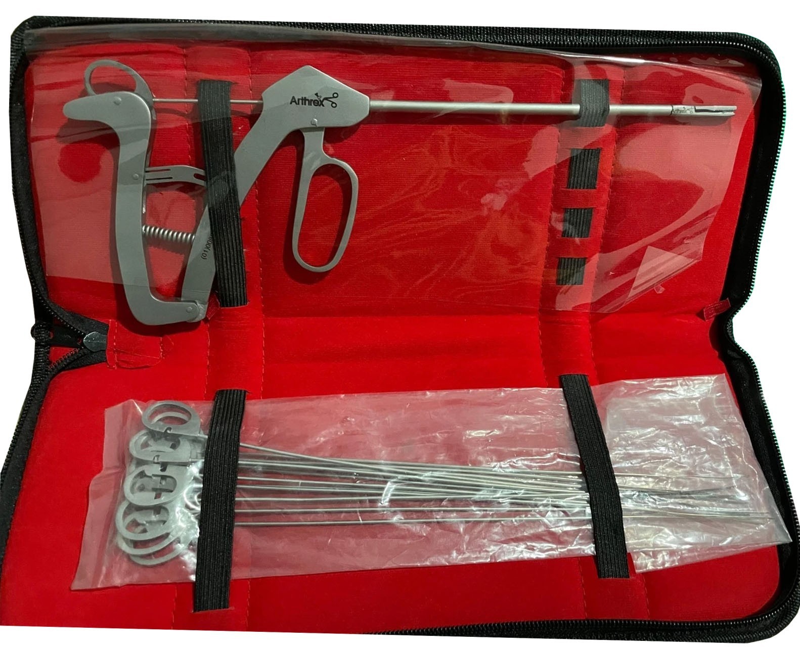 Arthrex AR-12990 knee scorpion suture passer with 6 needles arthroscopy surgical