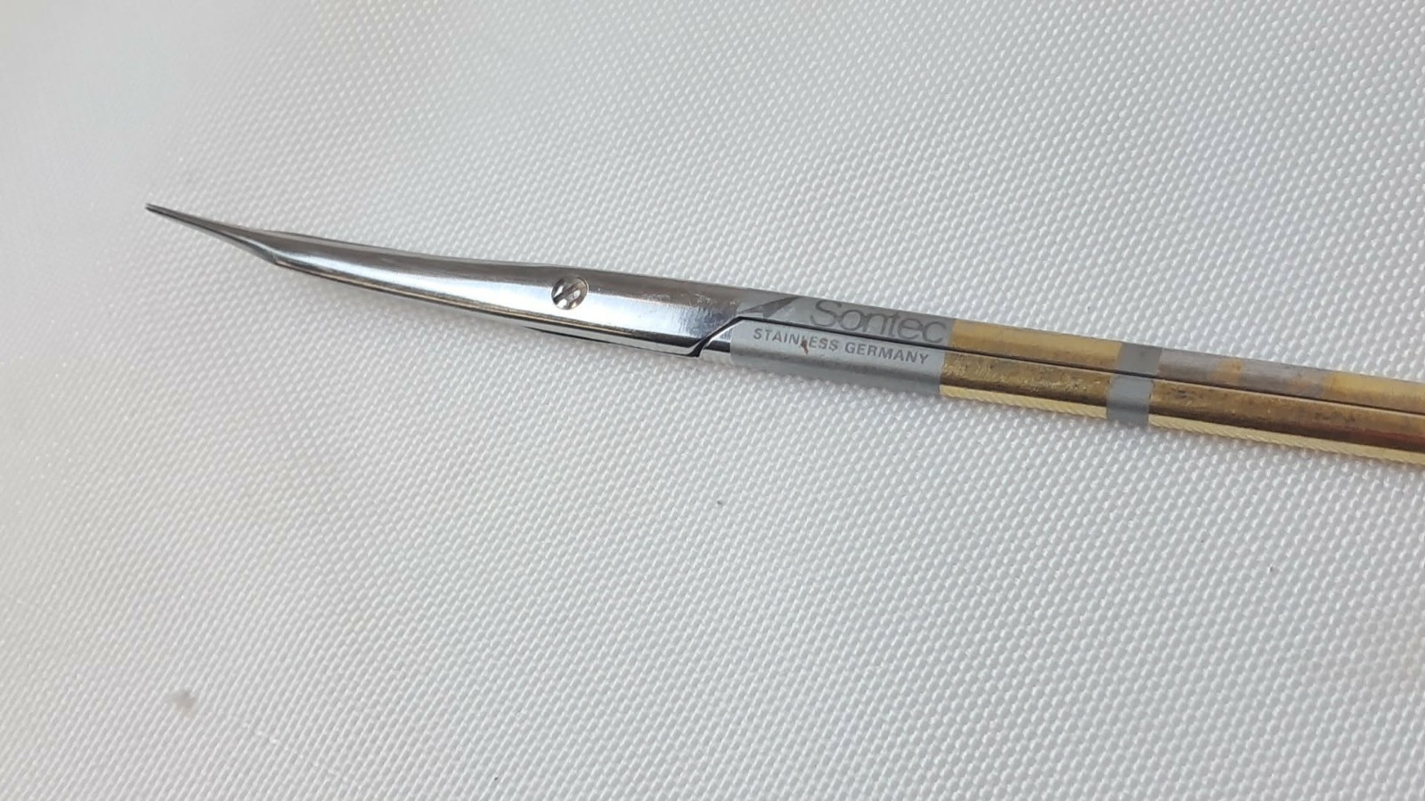 Sontec Micro-Pointed Needle Tip Surgical Scissors Curved