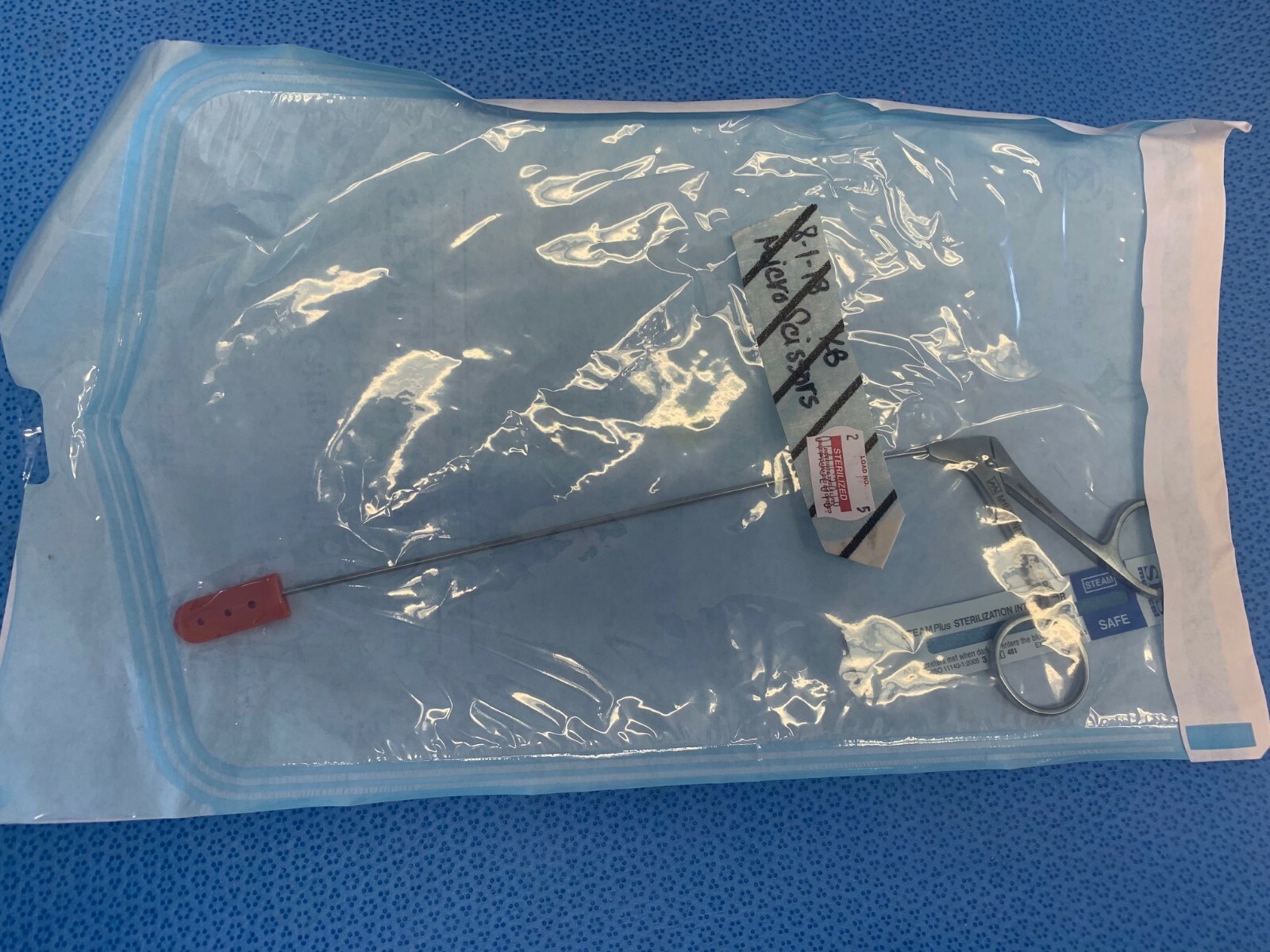 Millennium 6-6847 Micro Scissors Straight Single Action Jaw Spine Neuro