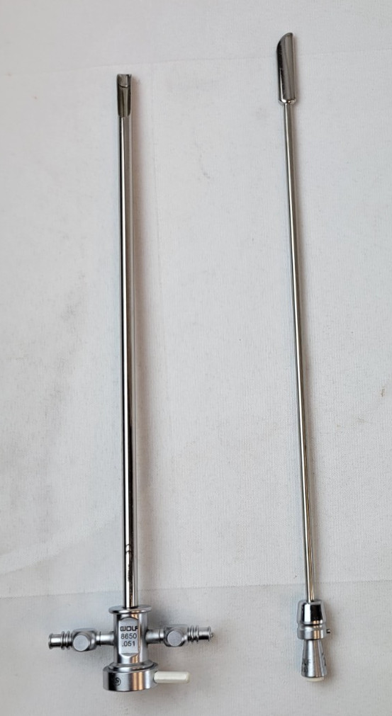 Richard Wolf 8650.051 23Fr Laparoscopic/Cystoscopy Sheath and Obturator