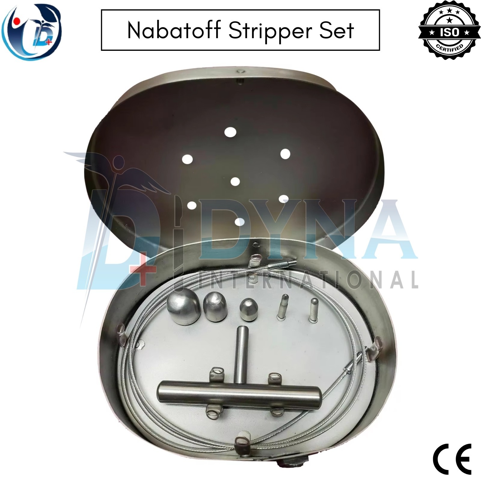 Nabatoff Stripper Set & Varady Phlebectomy Extractors & Hooks Plastic Surgery CE