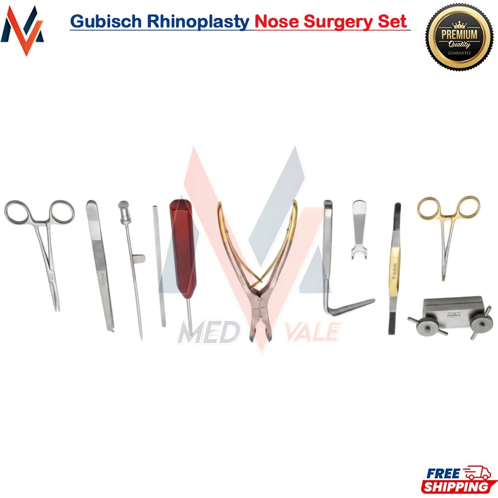 Basic Surgical Gubisch Rhinoplasty Nose Surgery Set Surgical Nasal instruments