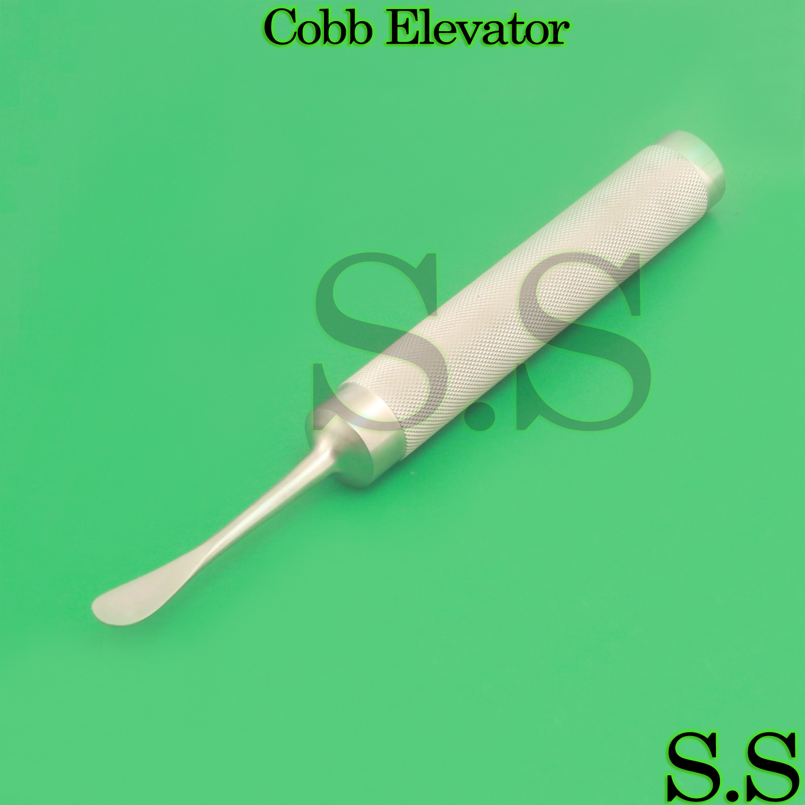 Cobb Elevator Round Handle 23cm,13mm Orthopedic Surgical Veterinary Instruments