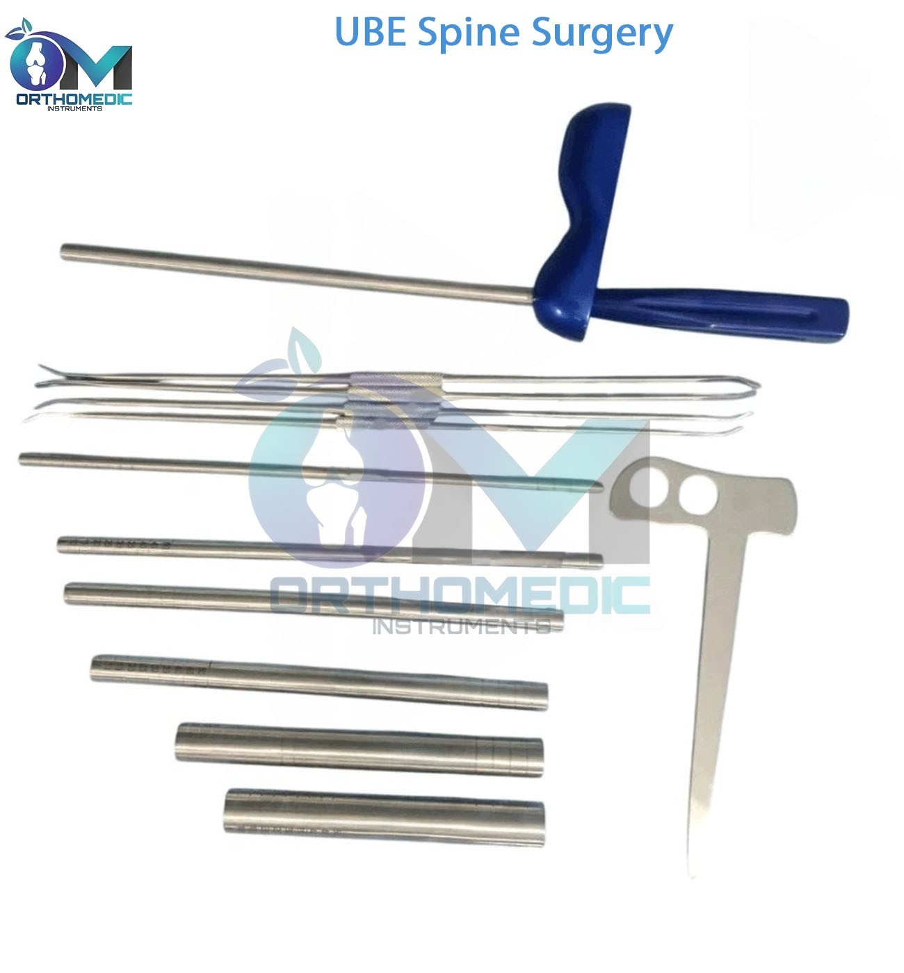 UBE Spine Surgery Instruments Orthopedic Surgical Set Of 13 Pieces