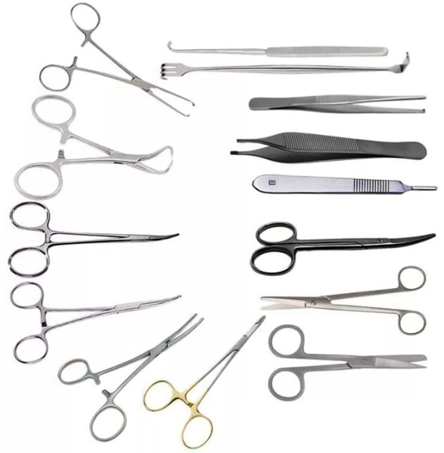 New High Quality Plastic Surgery Face Lift instrument Set