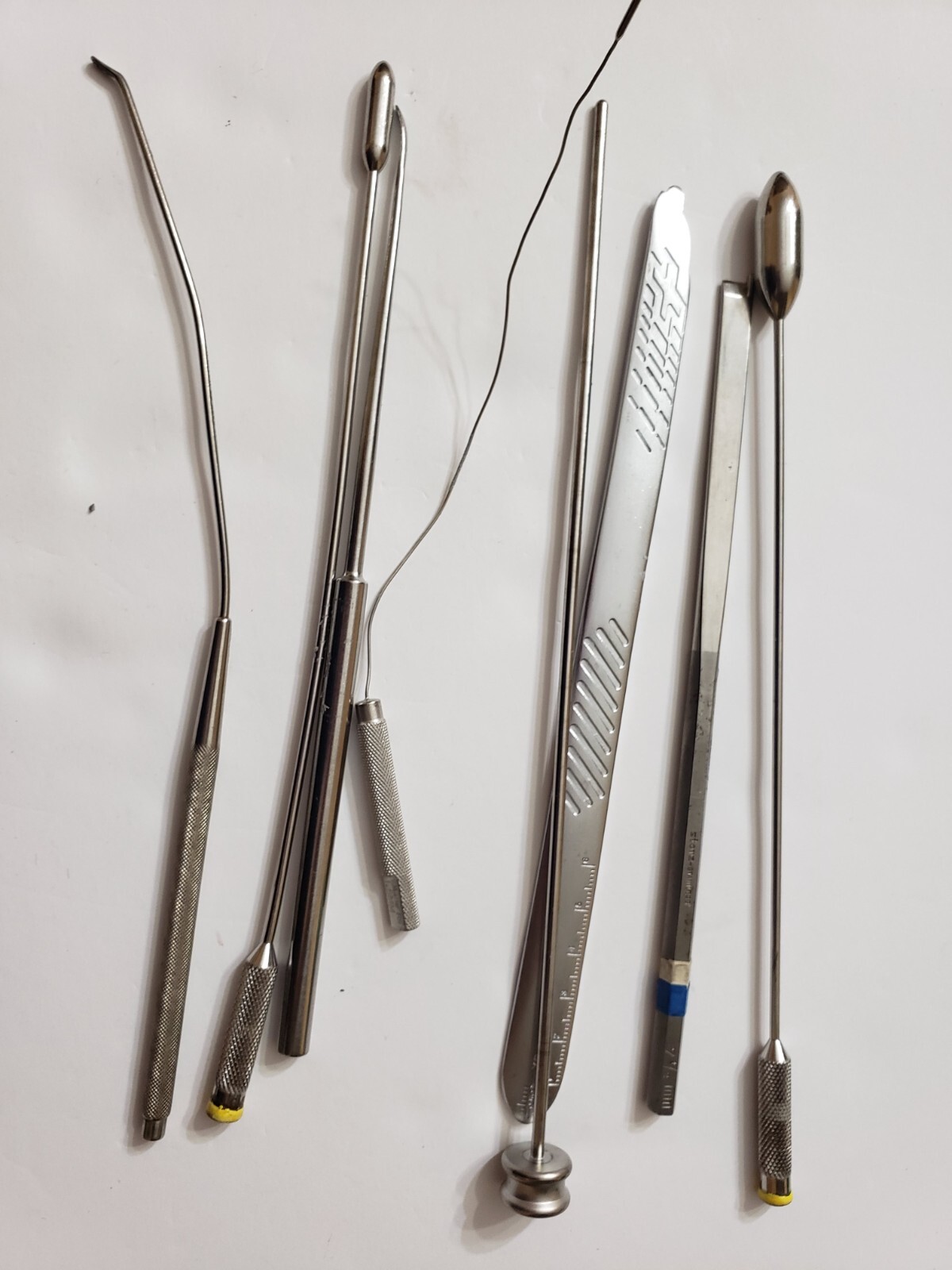 Lot Of 8 Storz Sickle Knife, Chisel, Trocar, Jacob Dissector Instrument