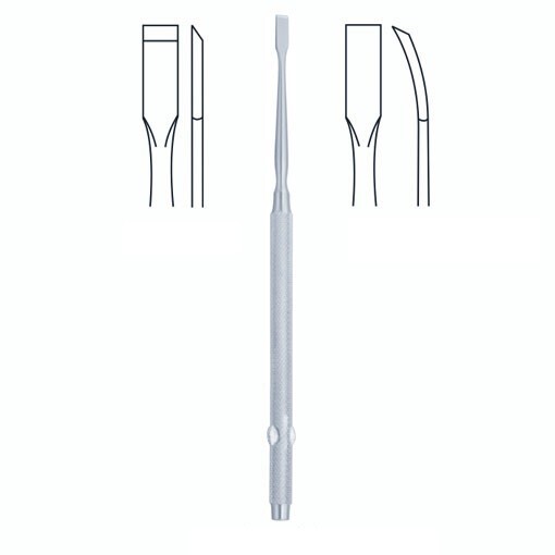 Freer Chisel, 6.5″, Straight, 4mm wide Blade, Premium