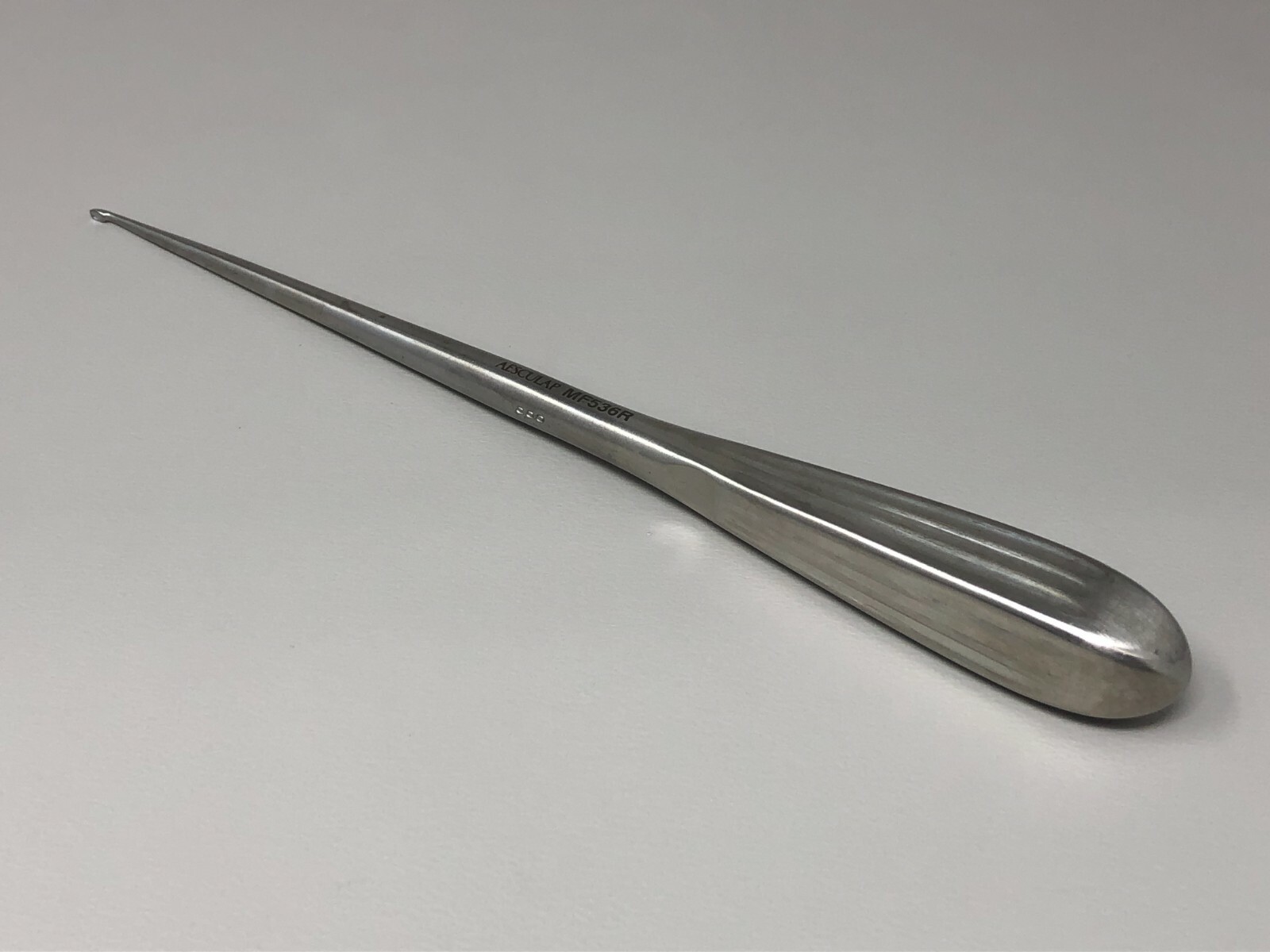 Aesculap MF536R Orthopedic 9in (22.9cm) Size 000 Straight Curette