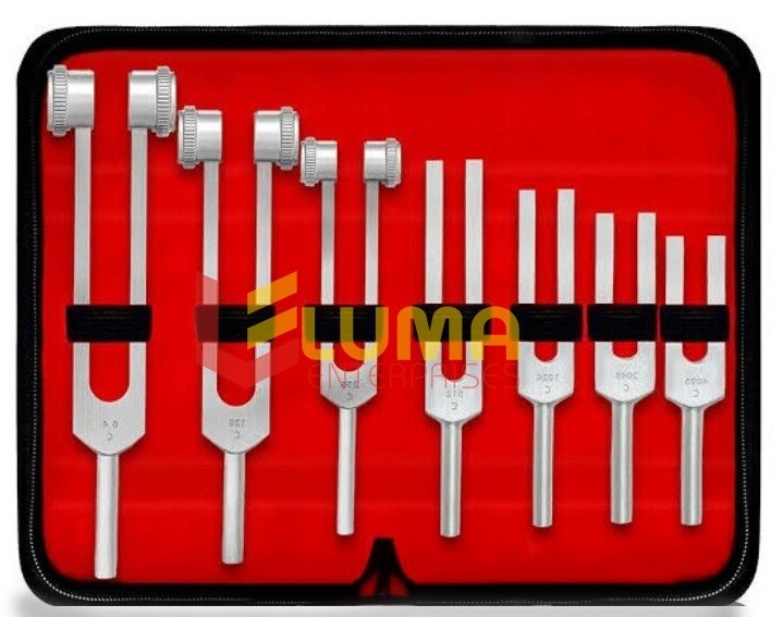 7 Tuning Fork Set Medical Surgical Chiropractic Physical Diagnostic instruments