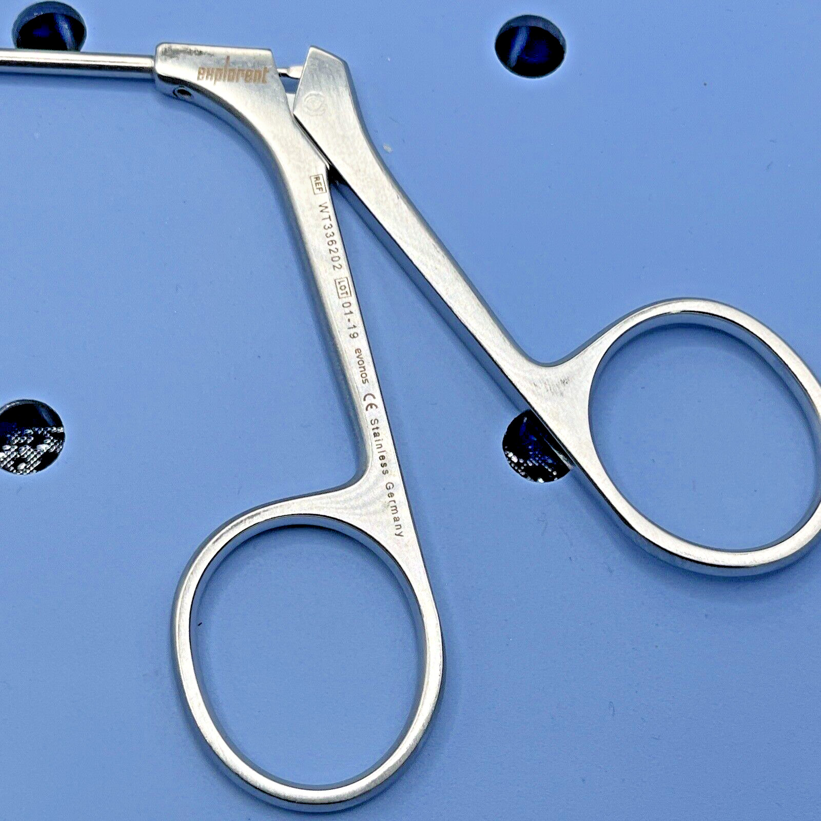 Olympus Explorent WT336202 Punch forceps cupped jaws, through-cutting, curved up