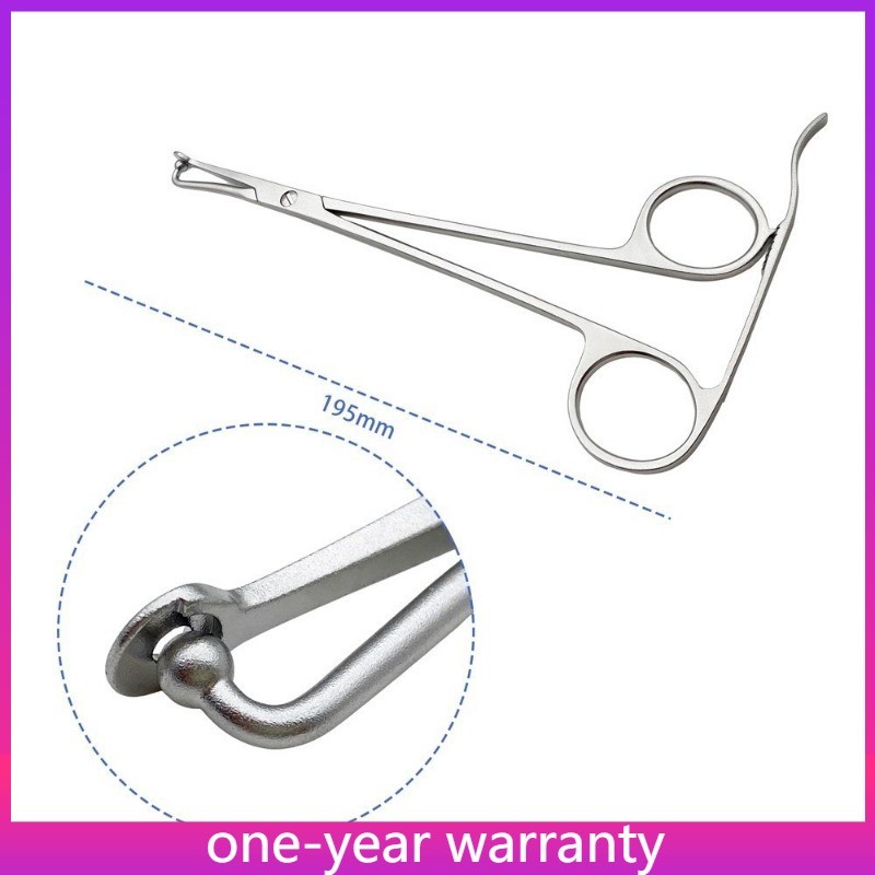 Plate Holding Forceps with Snap Design Lock Veterinary Surgical Instruments New