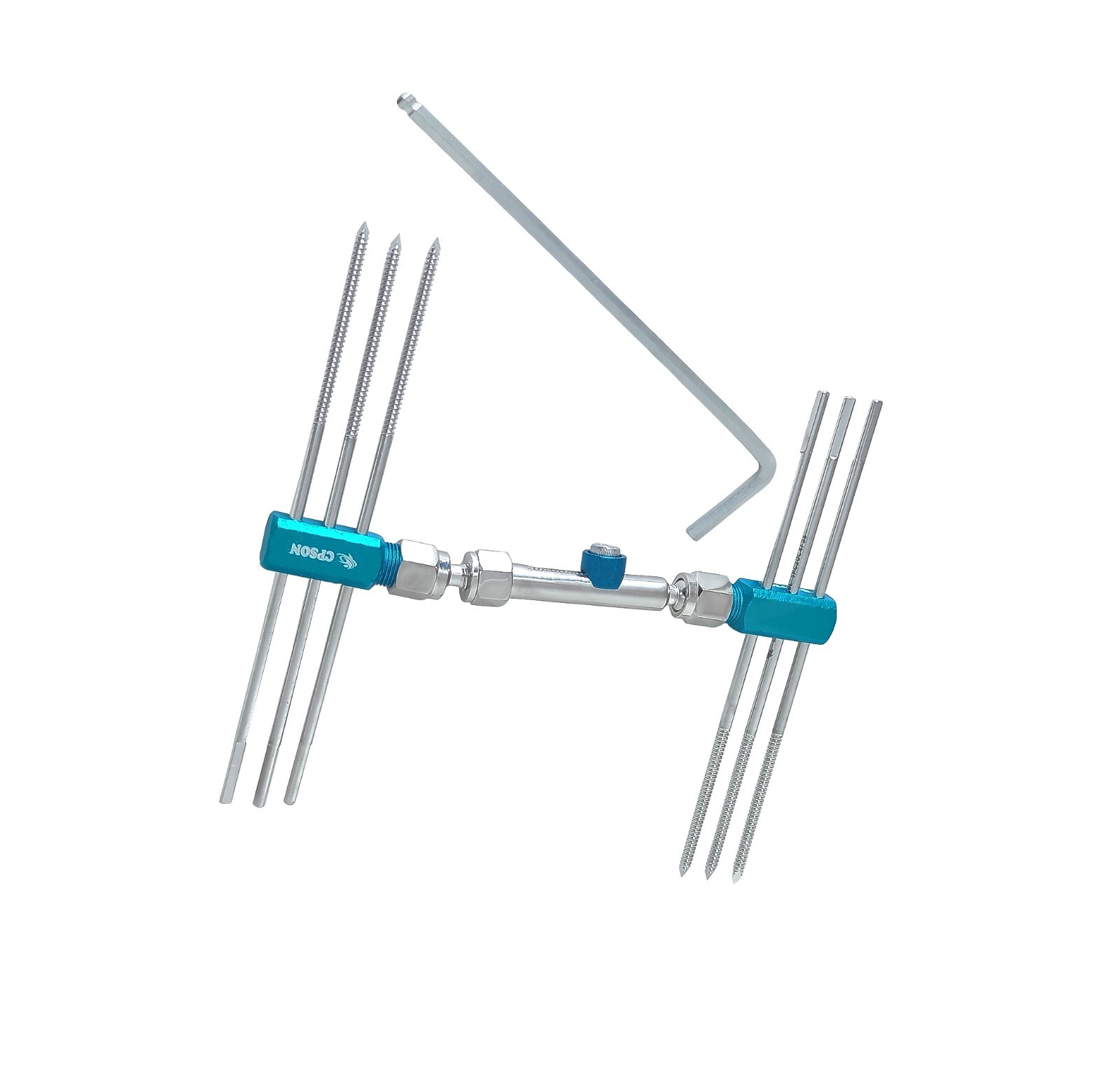 Veterinary Fracture Surgery Colles External Fixator 145mm Set with Allen Key