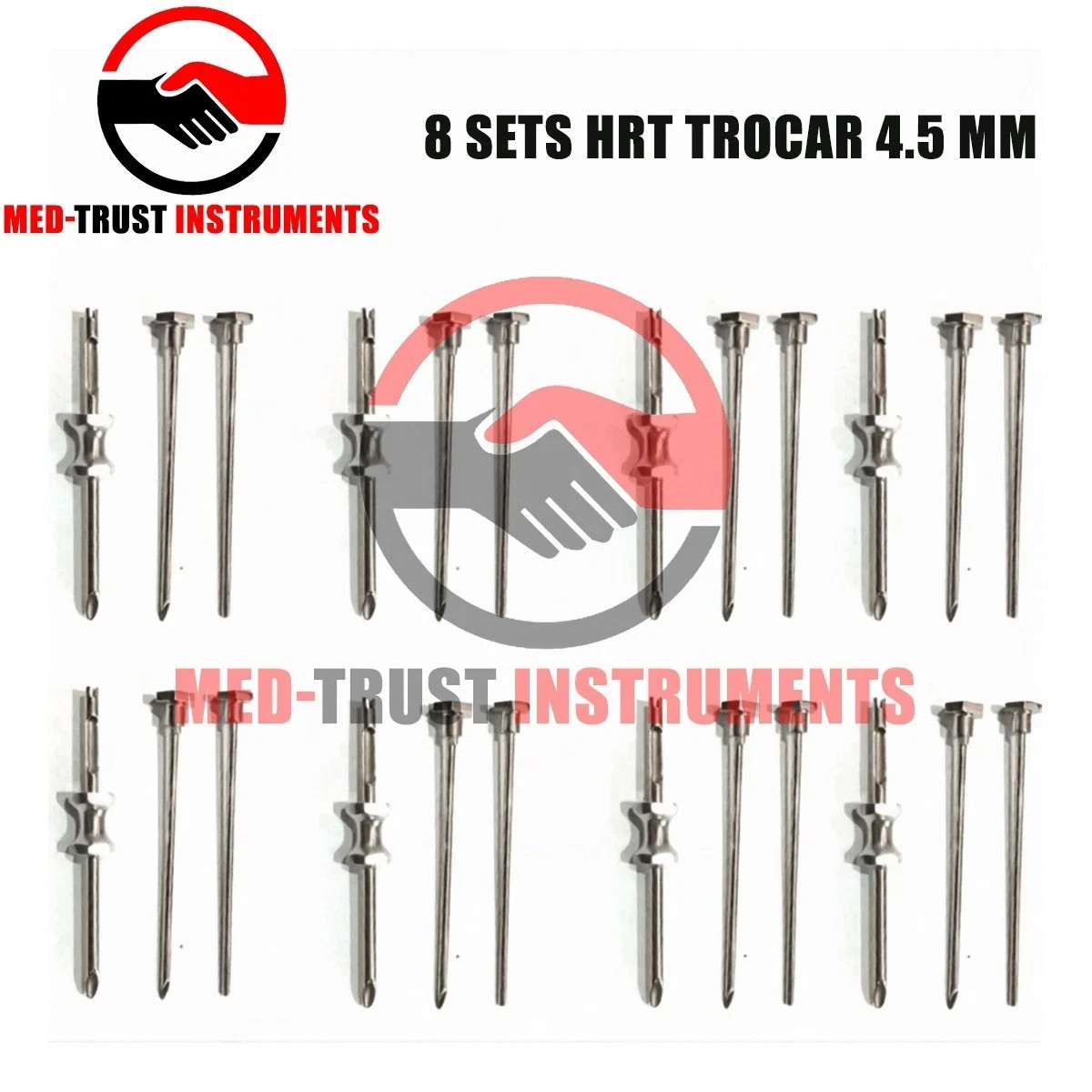 HRT Trocar 4.5mm Hormone Replacement Pellet Insertion 8 Kit Sets