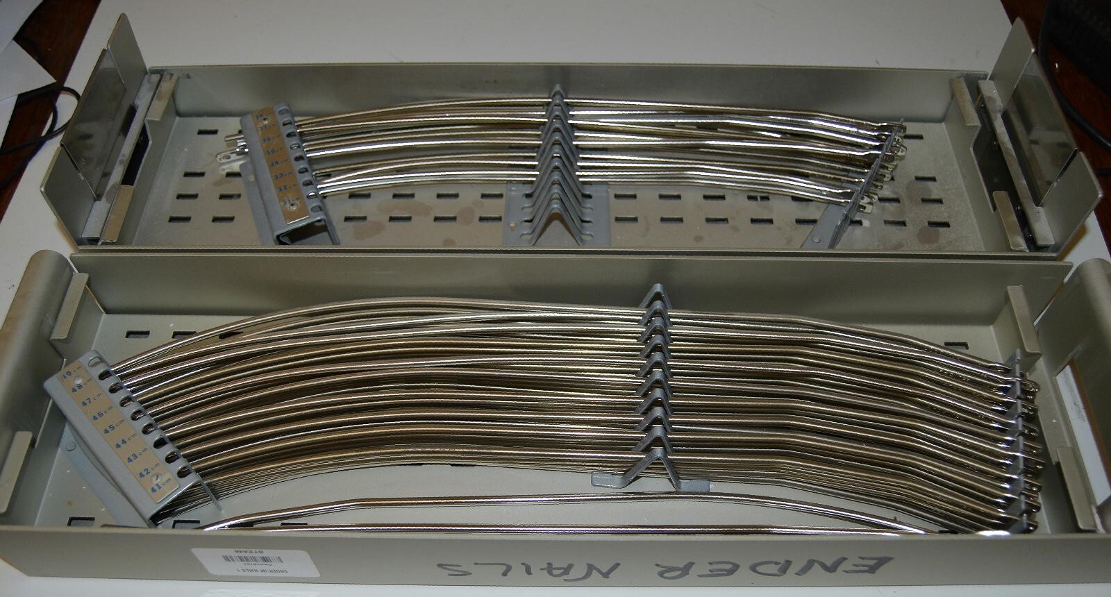 Enders Nail Set Tibial Humeral Femoral w/ Sterile Storage Case