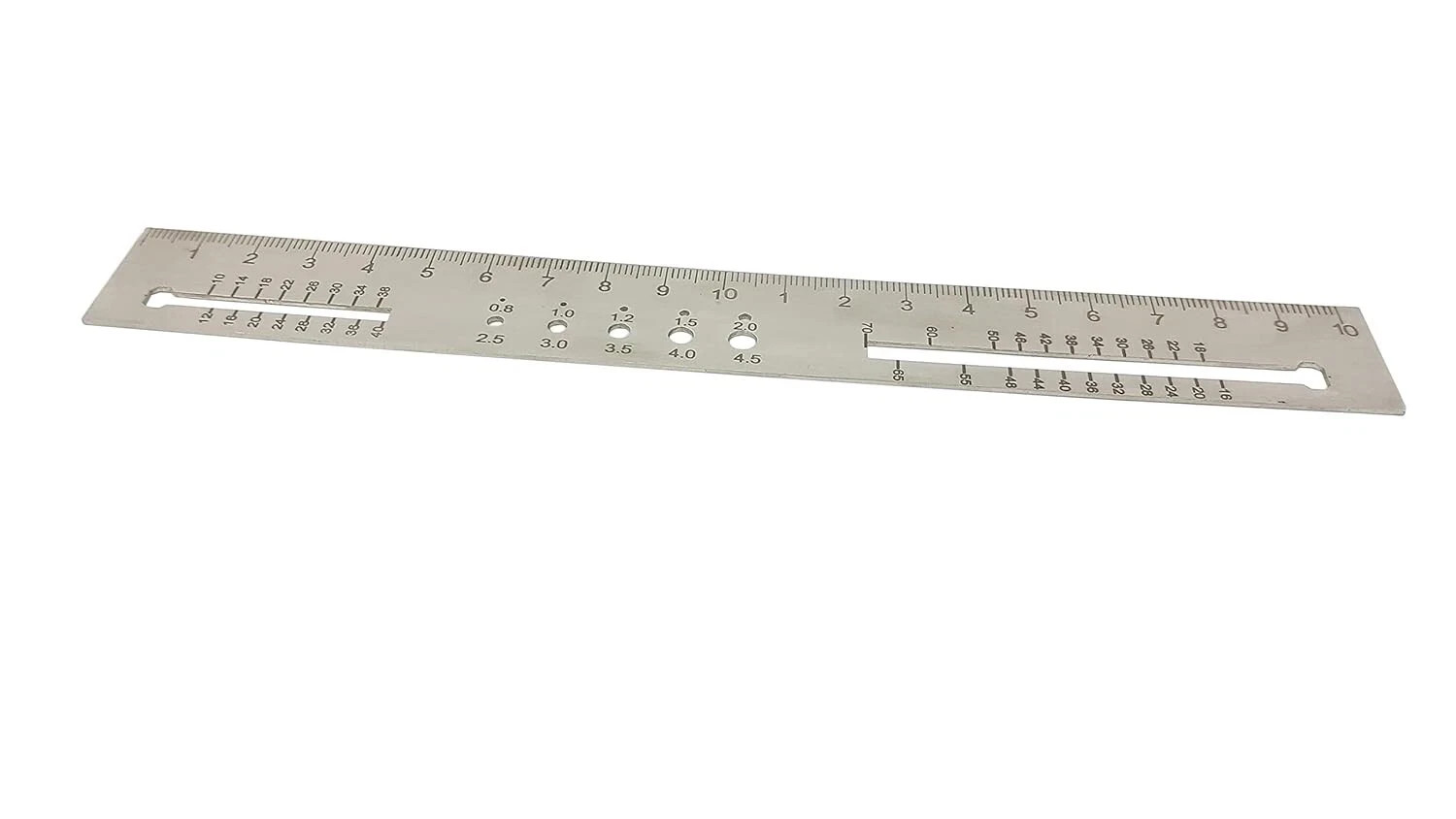 Orthopedic Combo of Measuring Drill & Screw Gauge for Drill Bit, K Wire, Pin