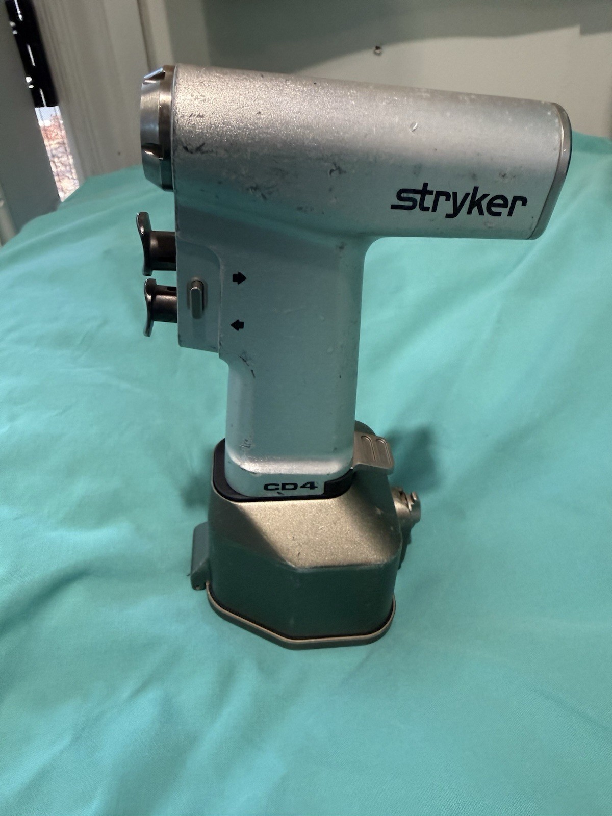 Stryker CD4 4405 Cordless Driver Kit Battery & Aseptic Case Ortho Vet Surgery