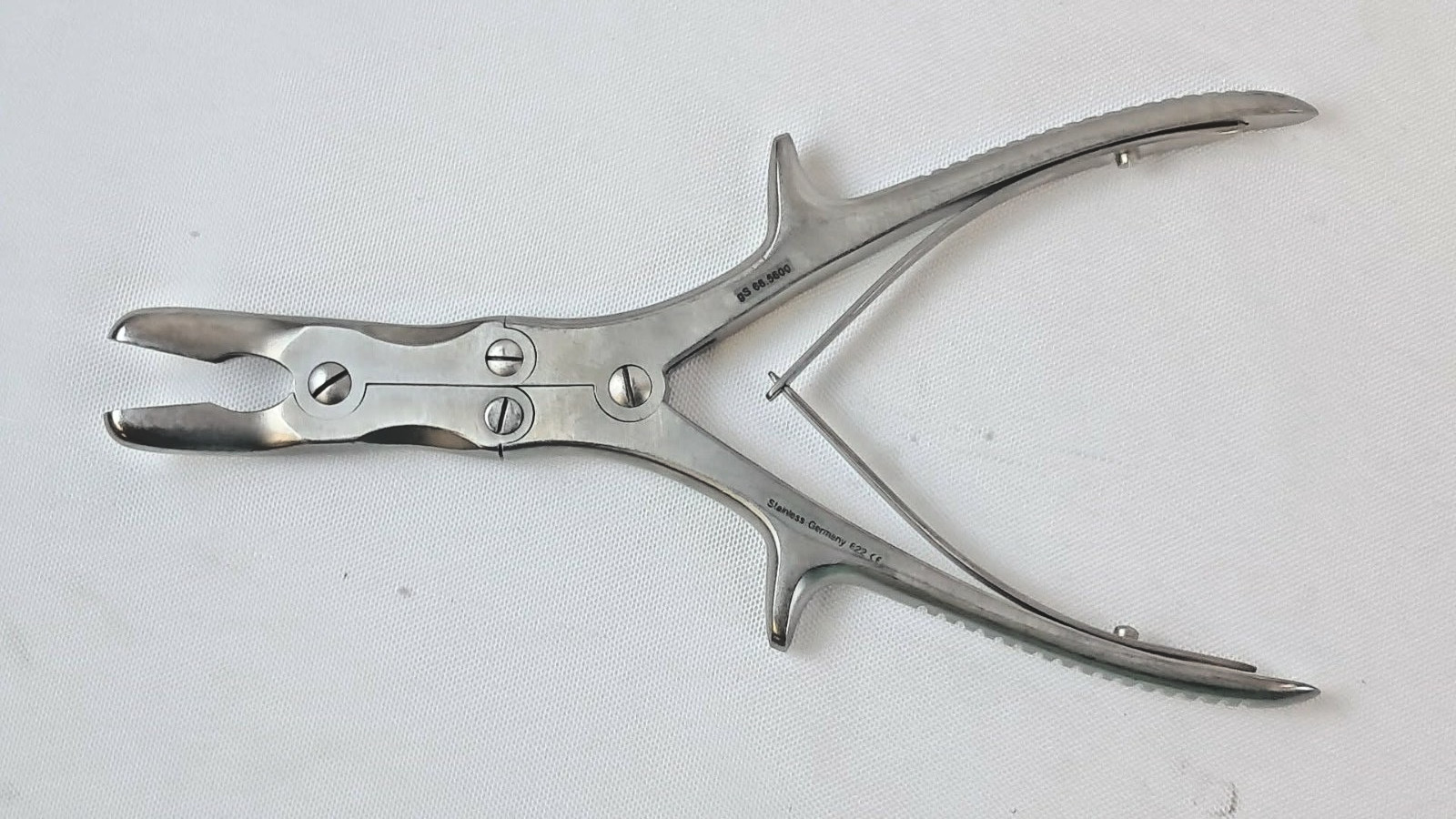 gSource gS 66.5600 Stille-Luer Rongeur 8.5″ Curved 10mm Double Action