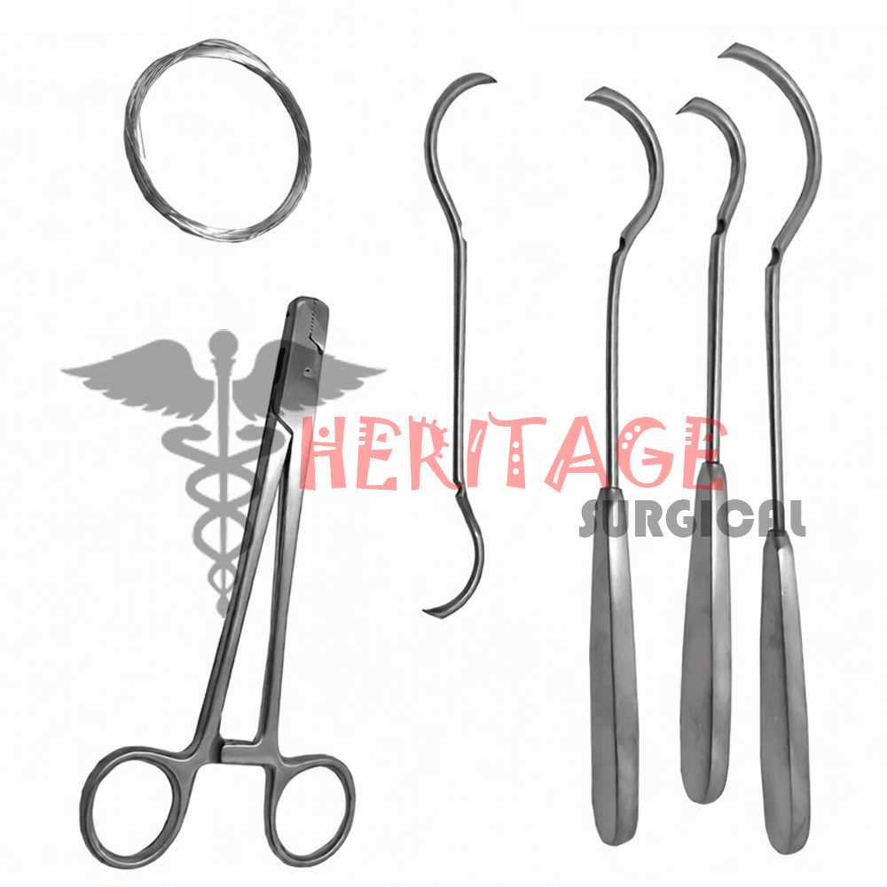 Cerclage Wire Veterinary set of 6 PCs Orthopedic instruments Set