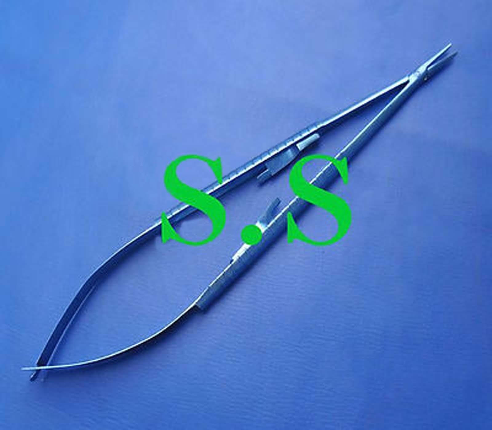 Castroviejo Needle Holder 7″ Str With Lock Titanium Surgical Instruments
