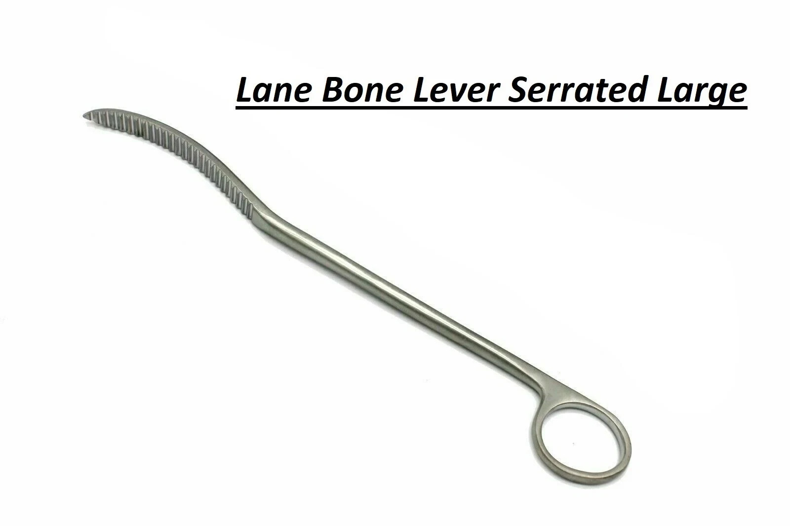 Lane Bone Lever Serrated Large and Small Orthopedic Surgical Instruments