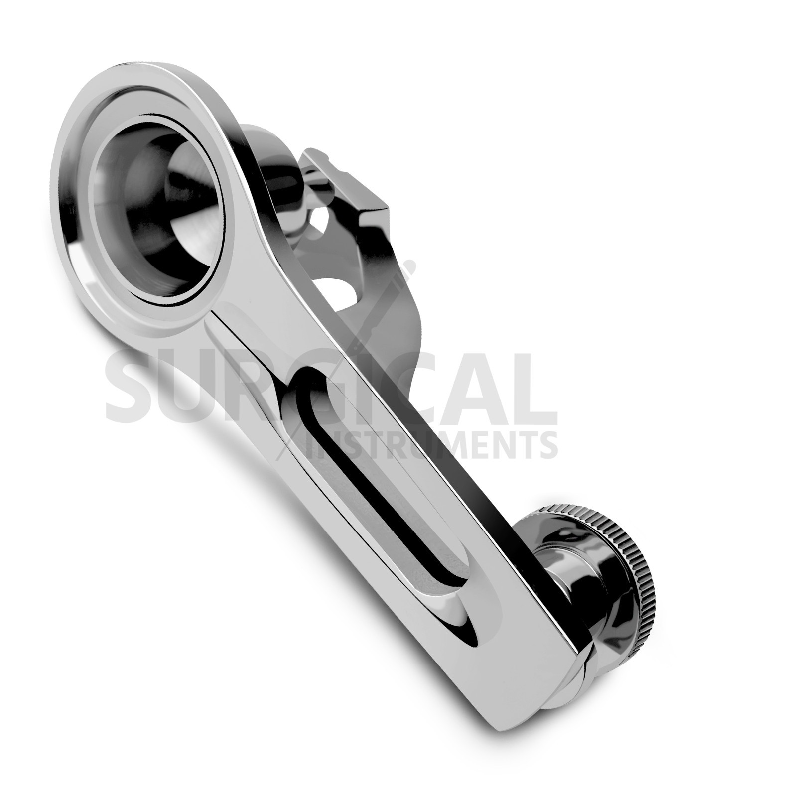 Bell-Type Pediatric Surgical Clamp 2.6 cm Stainless Steel German Grade