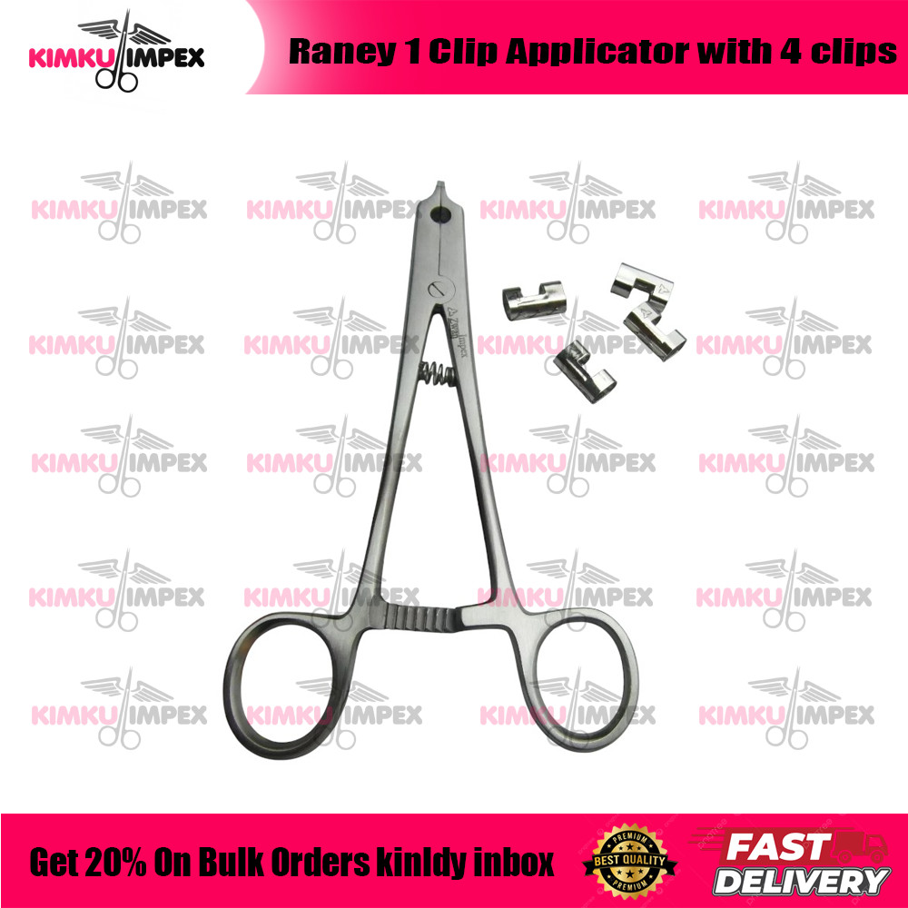 Raney 1 Clip Applicator with 4 clips