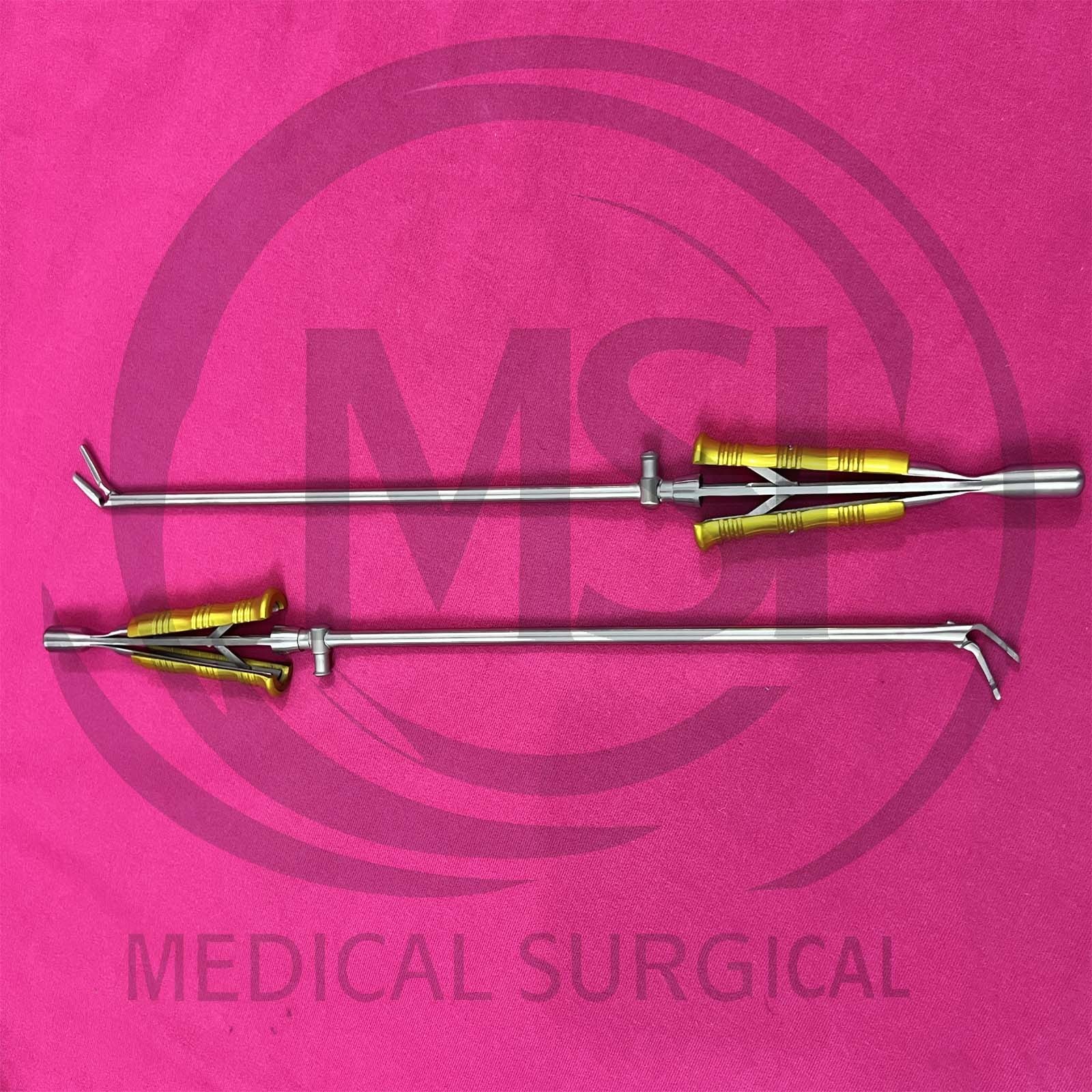 Minimally Invasive Cardiac Surgery Set of 2 Pcs Atraumatic Instrument