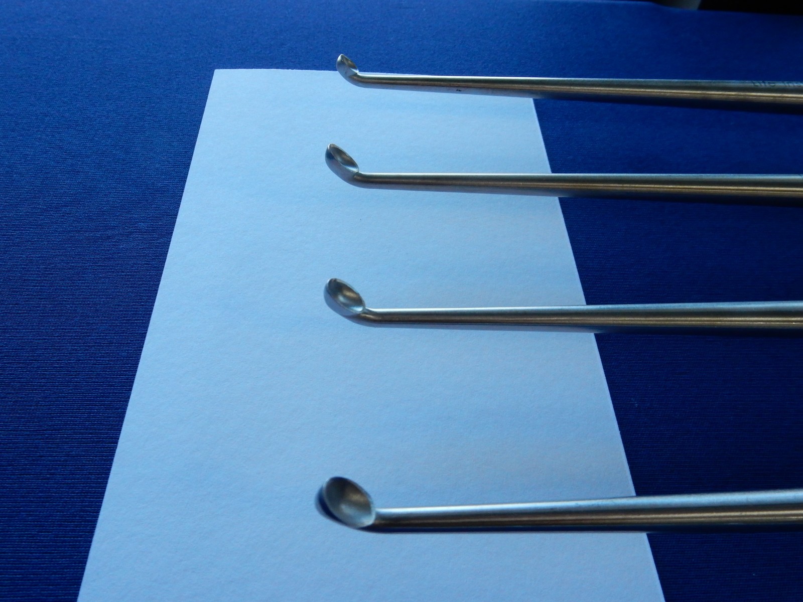 Life Instruments Co Long Handle 15″ Straight and Angled Curette Set 0-5mm